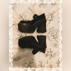 delia’s platform mary janes